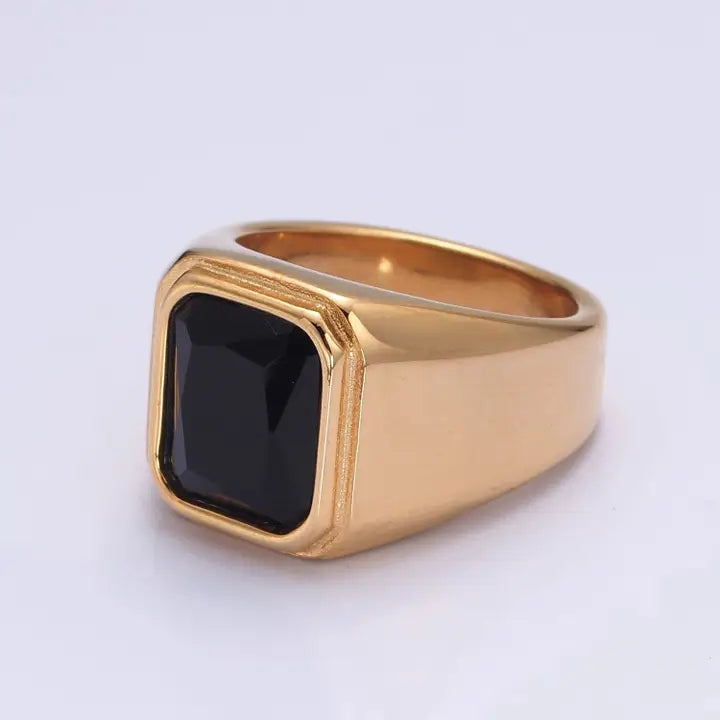 Stainless Steel Signet Rings For Men