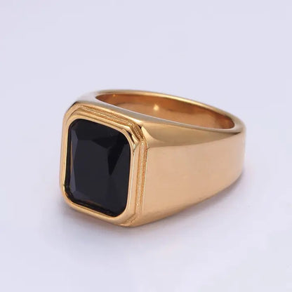 Stainless Steel Signet Rings For Men