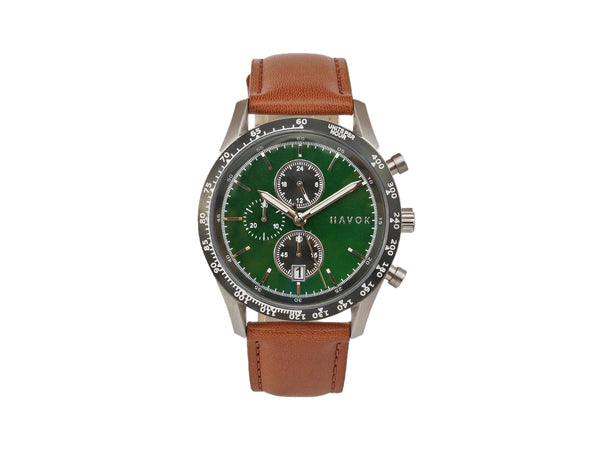 British Green Racer Chronograph