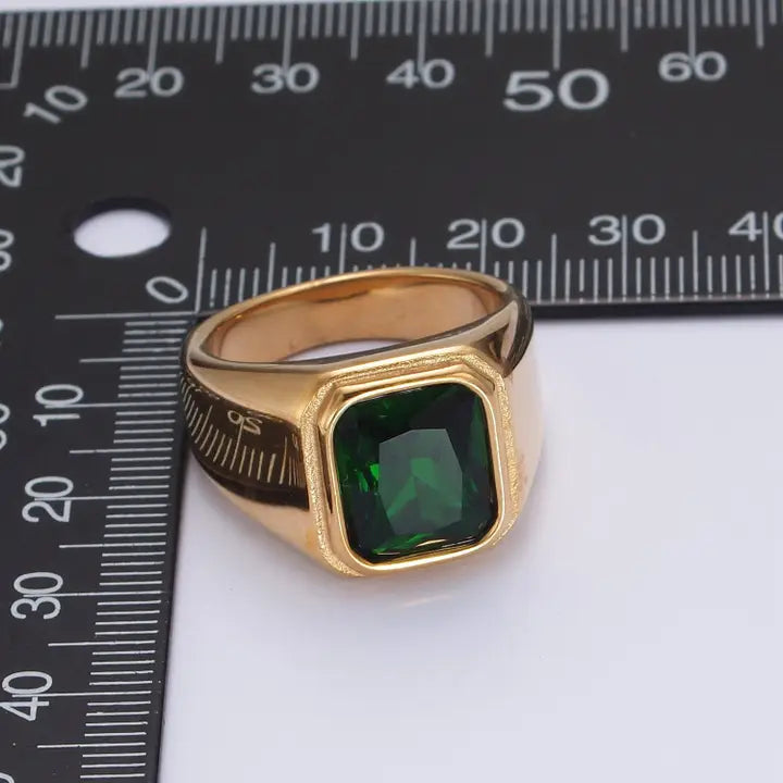 Stainless Steel Signet Rings For Men