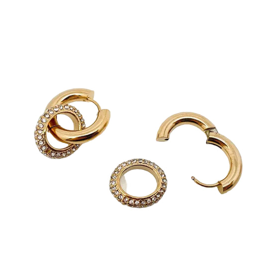 Zirconia Circular Earring