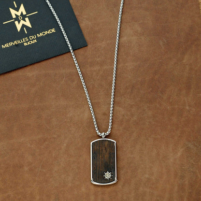 Men's Necklace Wood