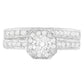 Eternal Radiance Ring – 14K Gold, 1.0ct Round Diamond