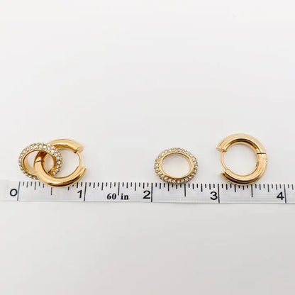 Zirconia Circular Earring