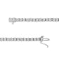 Celeste Diamond Tennis Bracelet – Sterling Silver, 1.0ct, 7