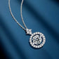 Eternal Charm Necklace – Dancing Moissanite in 925 Sterling Silver