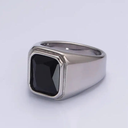 Stainless Steel Signet Rings For Men
