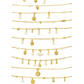 Luxe Stack Set – 12 Stainless Steel Bracelets