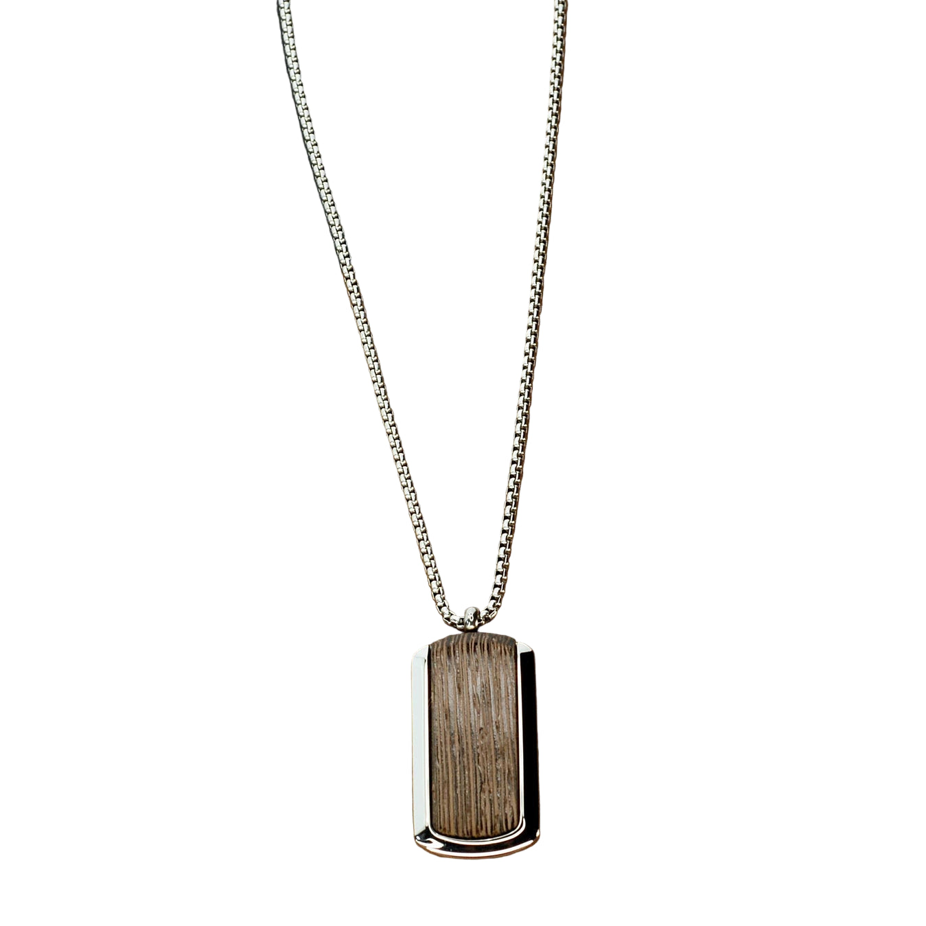 Men's Necklace Wood