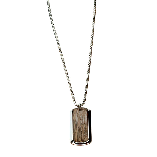 Men's Necklace Wood