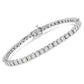 Celeste Diamond Tennis Bracelet – Sterling Silver, 1.0ct, 7