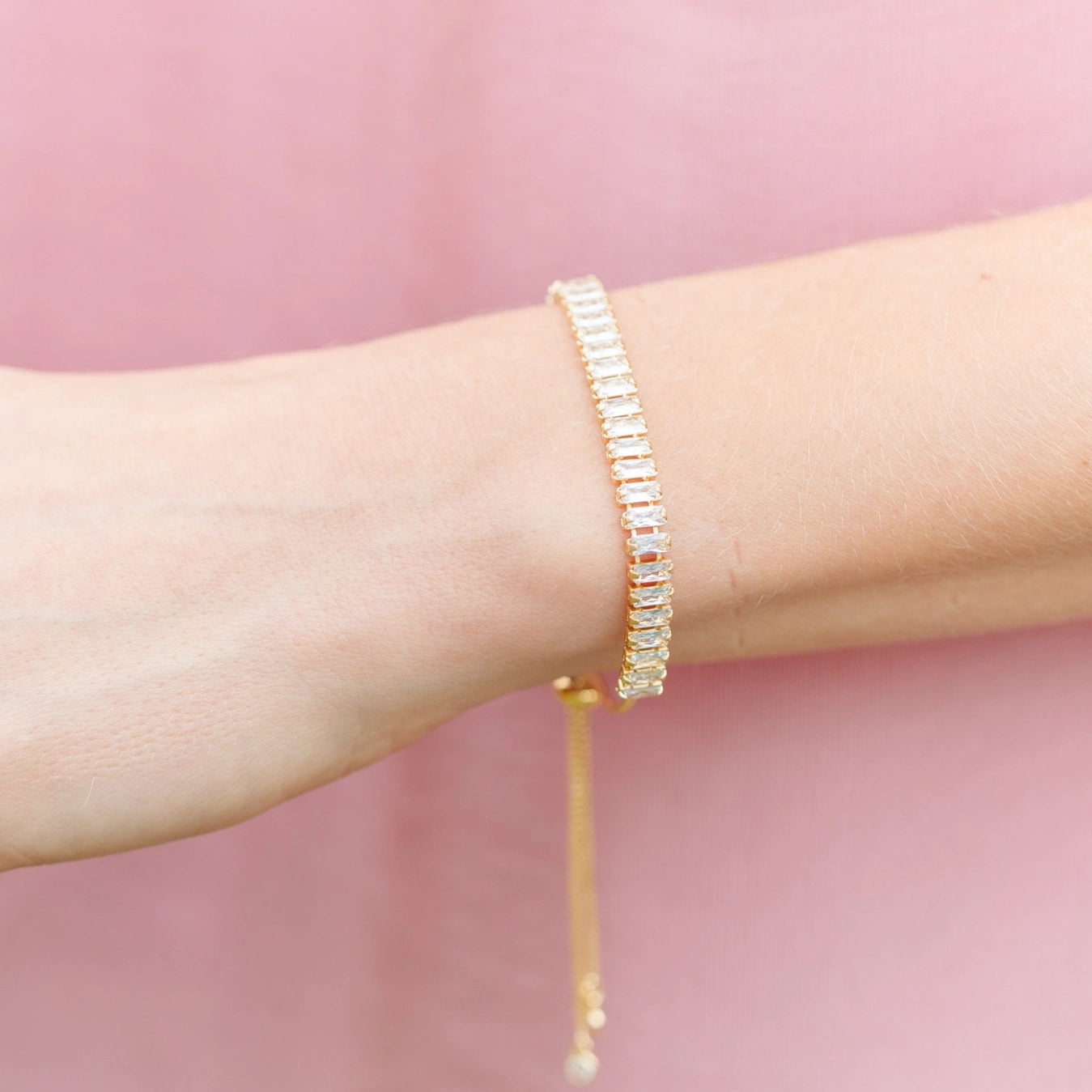 Baguette Pulley Bracelet