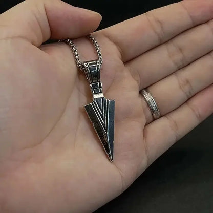 Men's Arrow Pendant Necklace