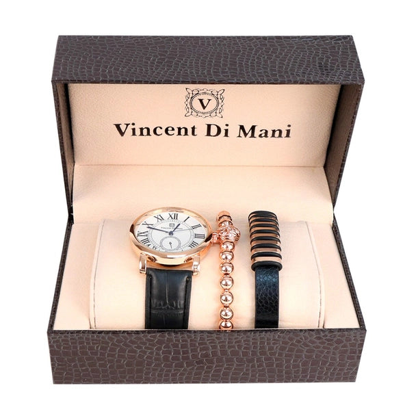 Men's Watch & Bracelet Present Set